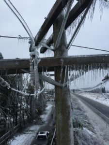 Ice Storm Response and Repairs
